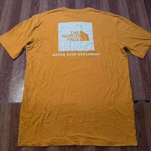 The North Face Yellow Standard Retro Tech Sportswear Graphic Shirt Medium